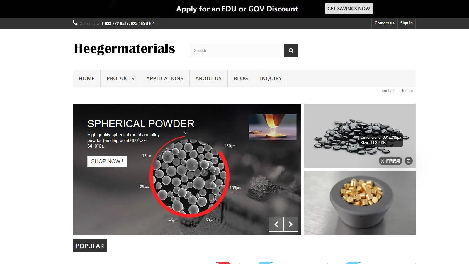 Heeger Materials